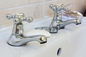 bathroom taps and sink