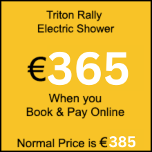 Triton Rally Electric Shower