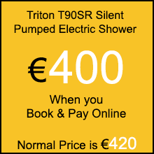 Triton T90SR Silent Pumped Electric Shower Replacement